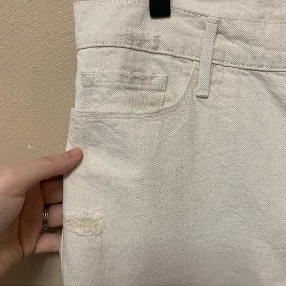 Frame Le Garcon Mid Rise Straight Fit Jeans Au Natural Heather Size 28 NWT New - Picture 5 of 13